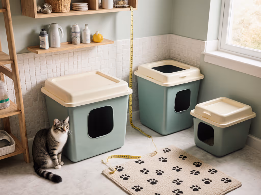 Multi-Cat Litter Box Strategies for Vastly Different Sizes