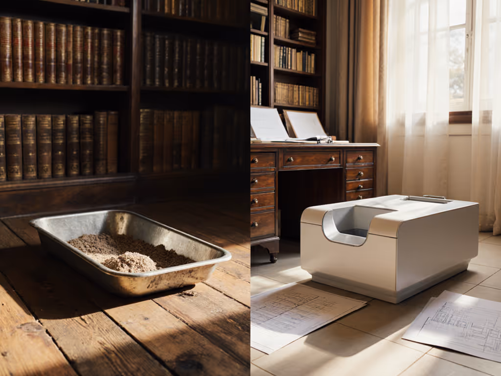 Litter Box History: How Design Solved Cat Sanitation Issues